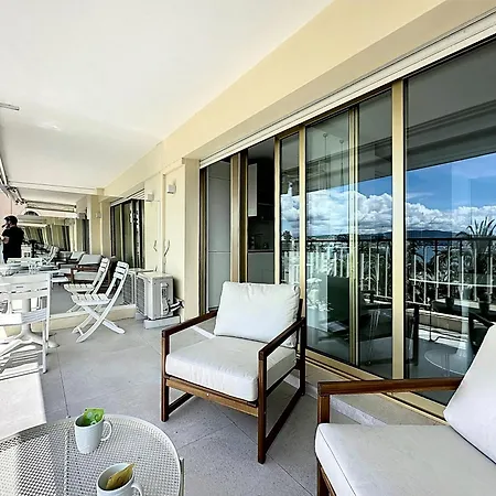 39m2 Croisette, Terrasse, Vue Mer, Garage Appartamento