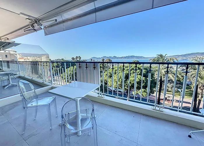 39m2 Croisette, Terrasse, Vue Mer, Garage Appartamento